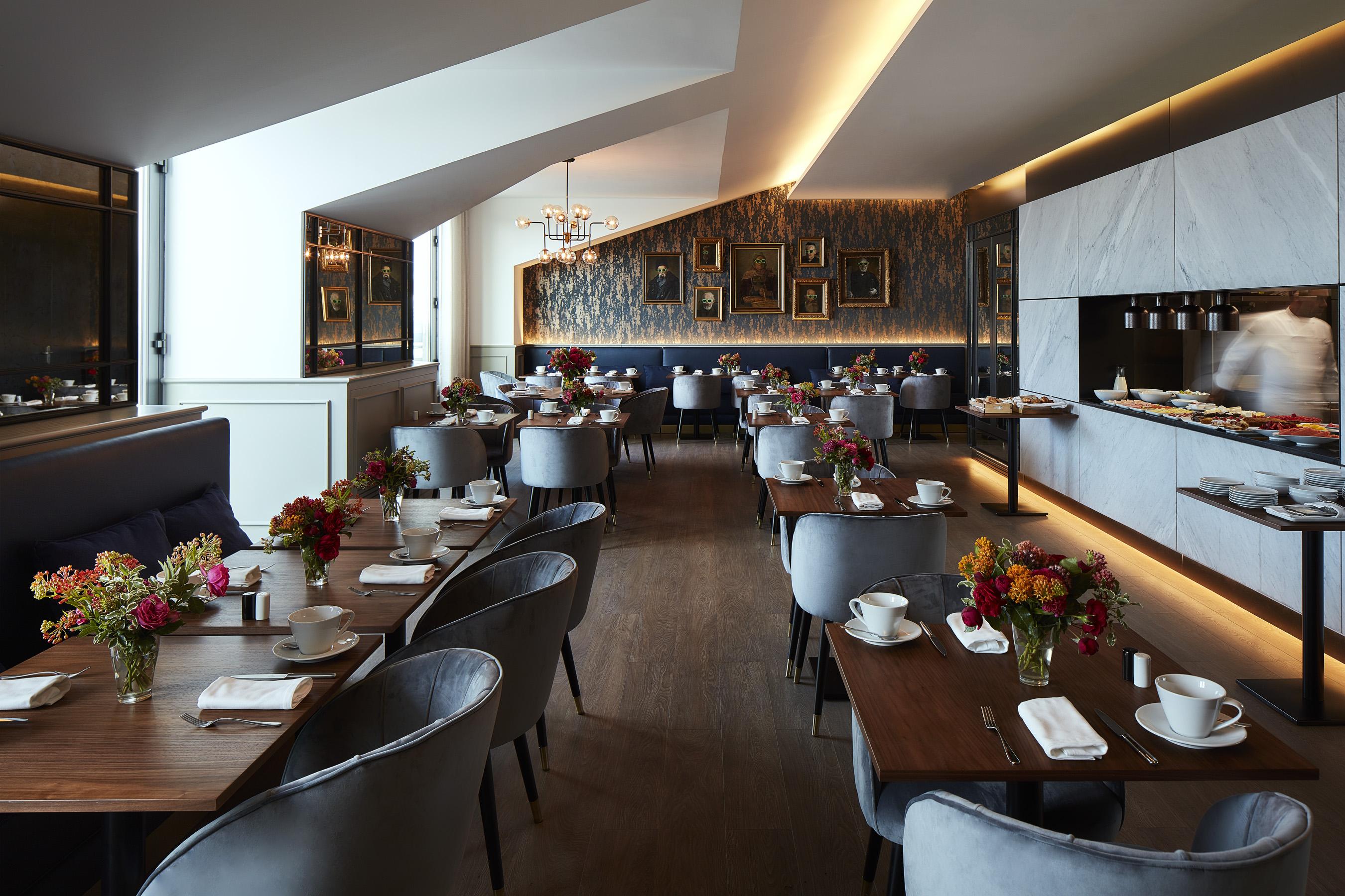 ליסבון The Lumiares Hotel & Spa - Small Luxury Hotels Of The World מראה חיצוני תמונה The interior of the restaurant