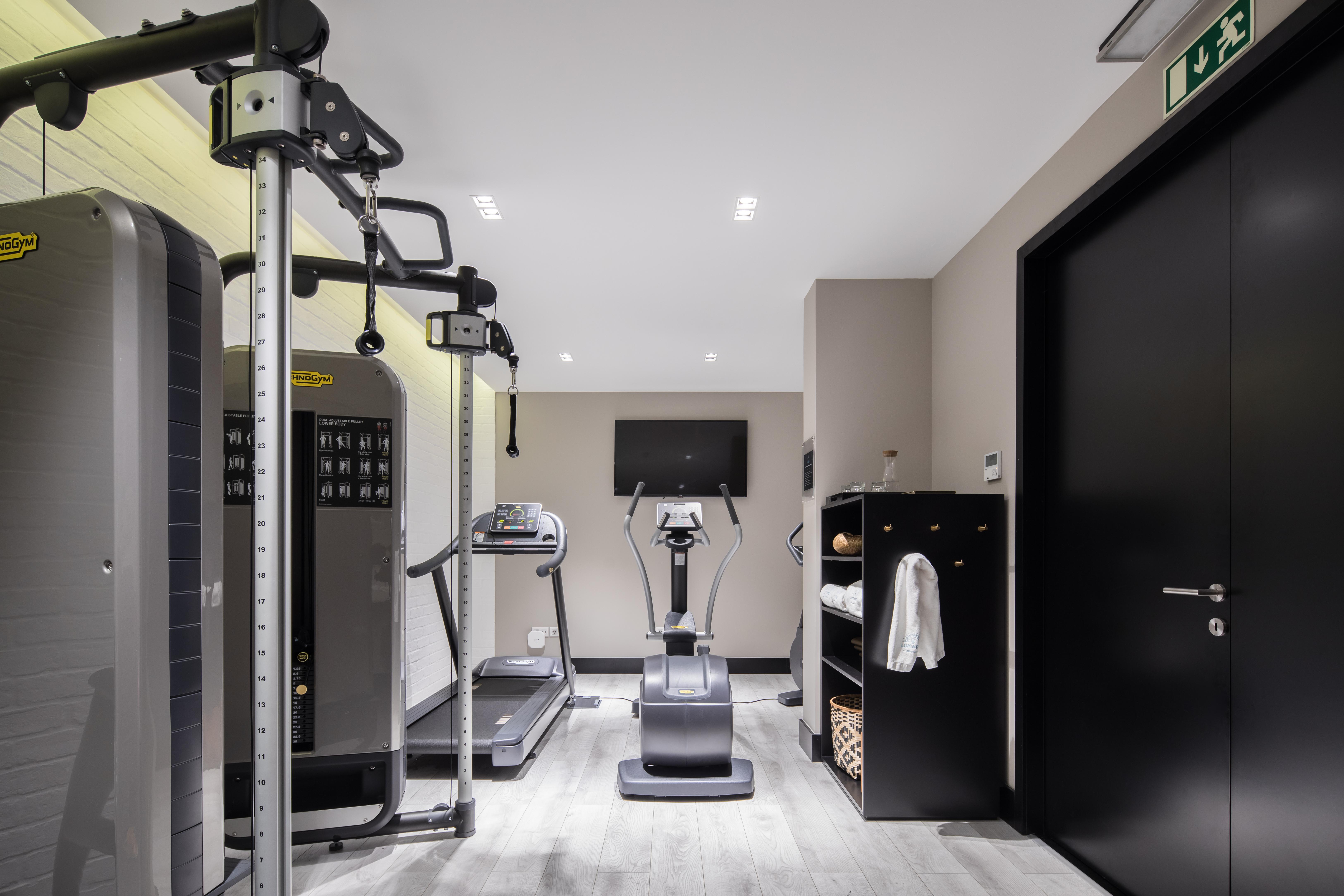 ליסבון The Lumiares Hotel & Spa - Small Luxury Hotels Of The World מראה חיצוני תמונה The gym at the hotel