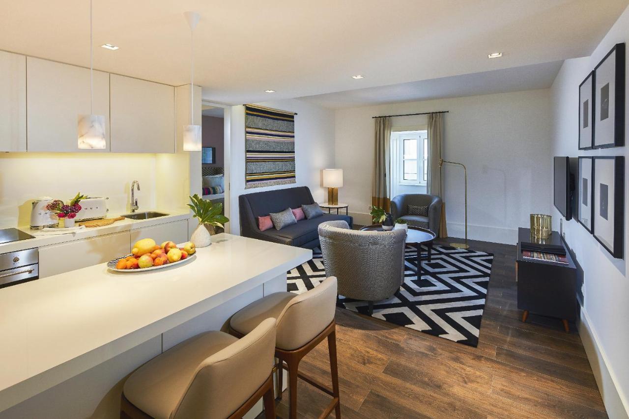 ליסבון The Lumiares Hotel & Spa - Small Luxury Hotels Of The World מראה חיצוני תמונה The interior of a typical apartment