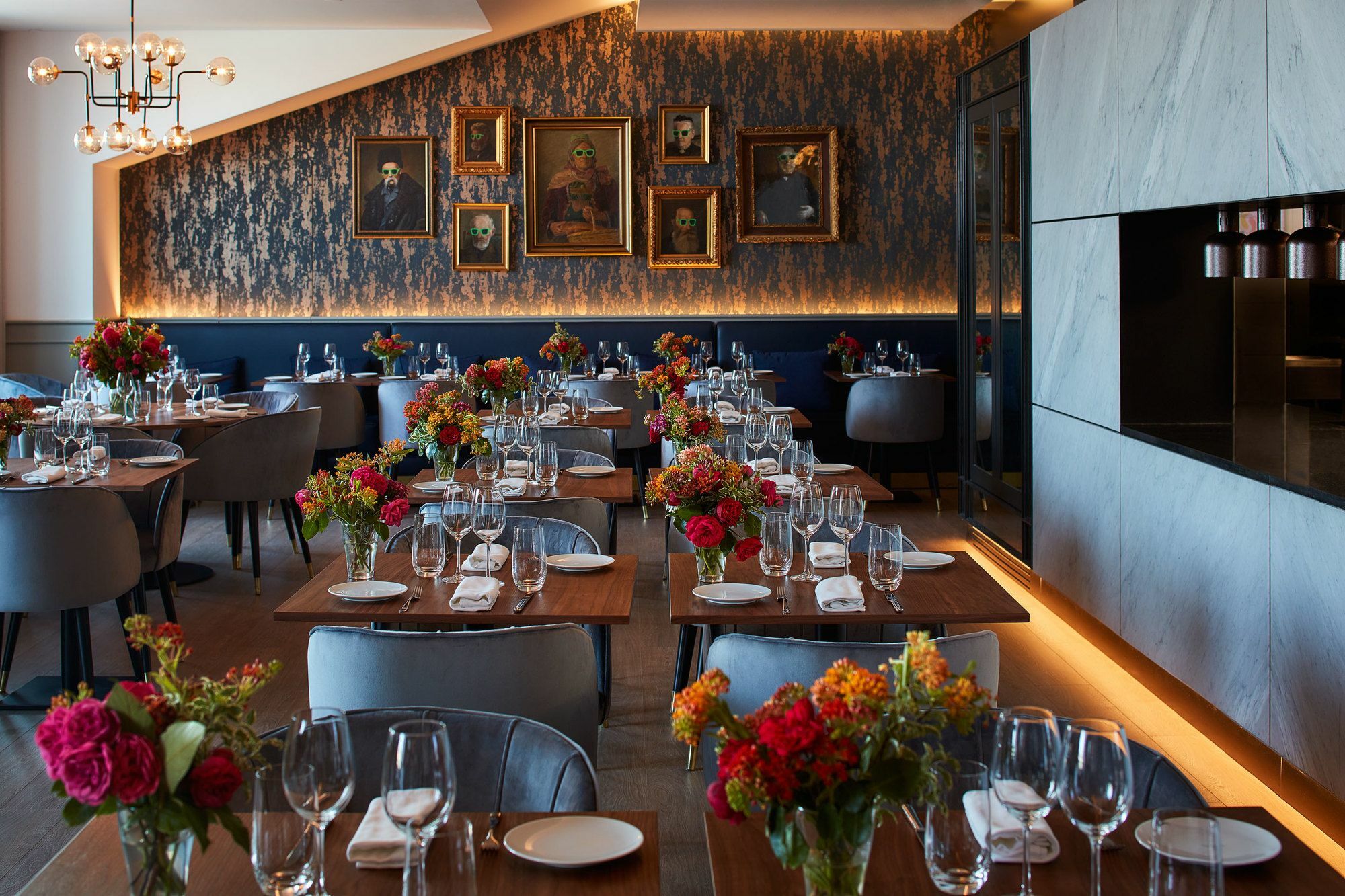 ליסבון The Lumiares Hotel & Spa - Small Luxury Hotels Of The World מראה חיצוני תמונה Interior of the restaurant